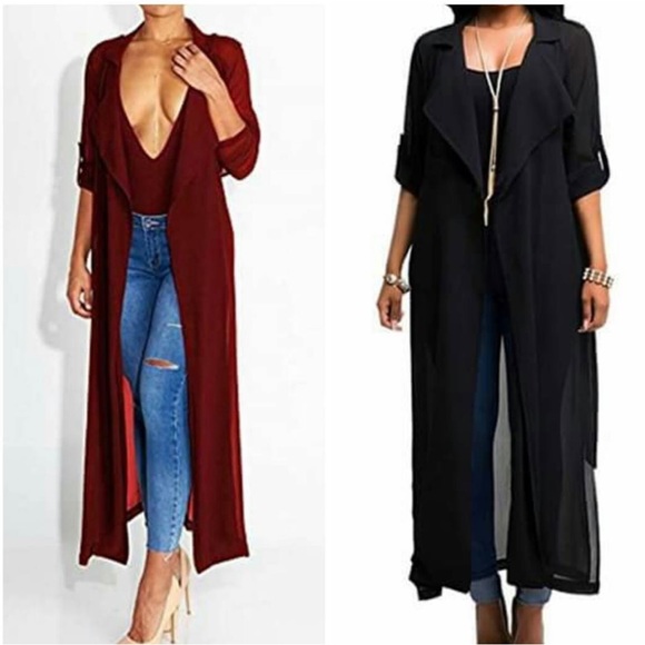 Long Sheer Duster - Picture 3 of 3